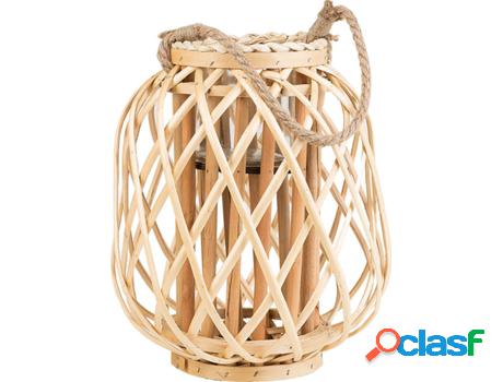 Pieza Decorativa Linterna Mauritius (Marrón - Madera de