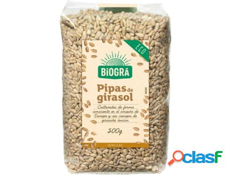 Pipas de Girasol Peladas BIOGRÁ (500 g)