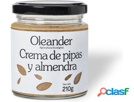 Pipas y Almendras Tostadas con Sal Bio OLEANDER (210 g)