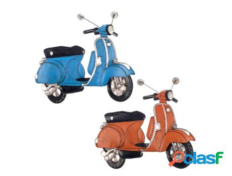 Placa Decorativa Vespa Incluye 2 Unidades Adorno Pared