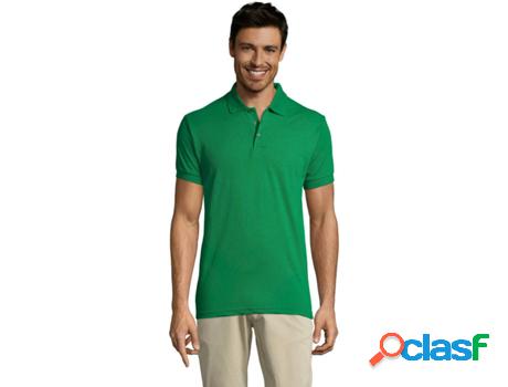 Polo Masculino SOLS Prime Men Verde Pradera (5XL)