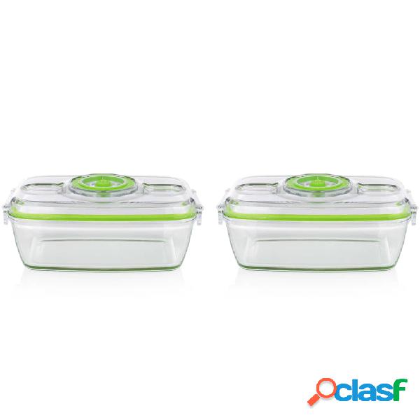 Princess Set de recipientes para alimentos 2 piezas L