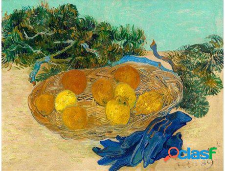 Póster GALERIA PLAKATU Bodegón de Naranjas Y Limones Con