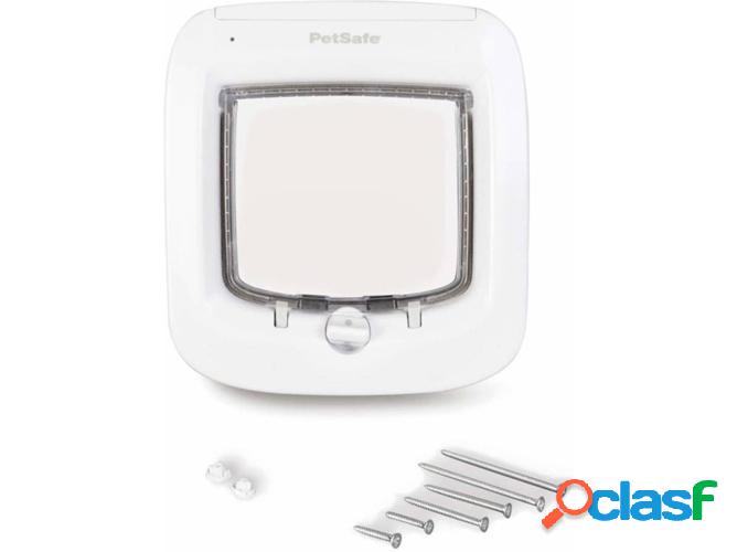 Puerta para Gatos PETSAFE (Blanco - Madera)