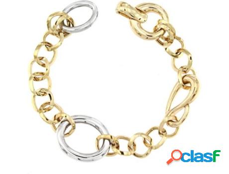 Pulsera FALOMIR (Oro - Plateado y Dorado - 20.5 cm)