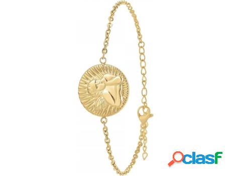 Pulsera SC_BOHEME (Acero - Dorado - 17cm)