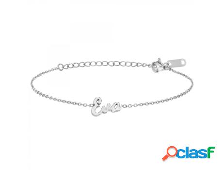 Pulsera SC_CRYSTAL Eva (Acero - 16cm)