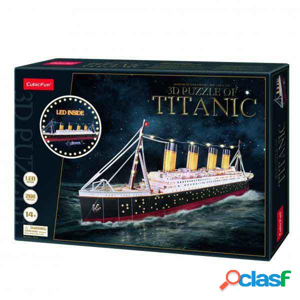 Puzzle 3D Titanic amb LED