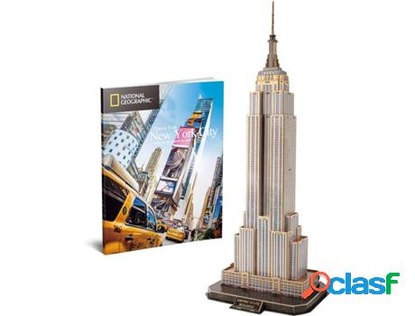 Puzzle 3D WORLD BRANDS Empire State Building (Edad Minima: 8