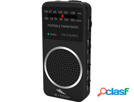 Radio de Bolsillo SYTECH SY1675NG (Negro - Digital - AM/FM -