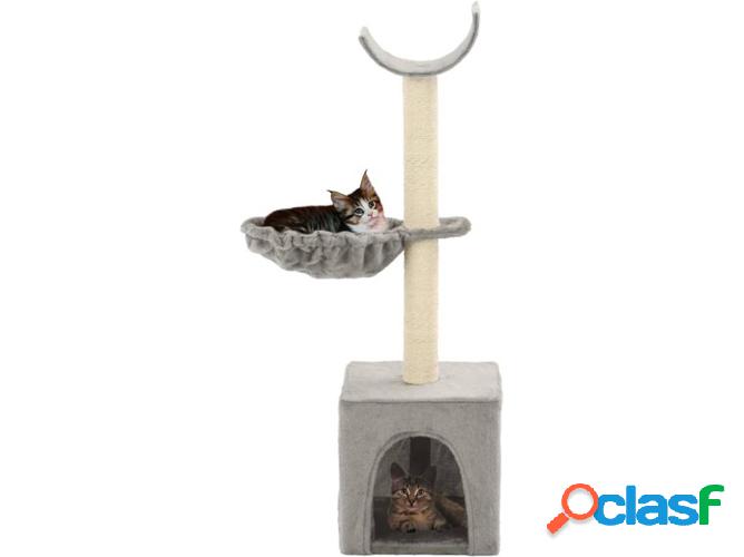 Rascador Árbol VIDAXL Sisal Gris (105cm)