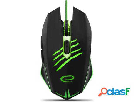 Ratón Gaming ESPERANZA 2400 dpi Claw MX209