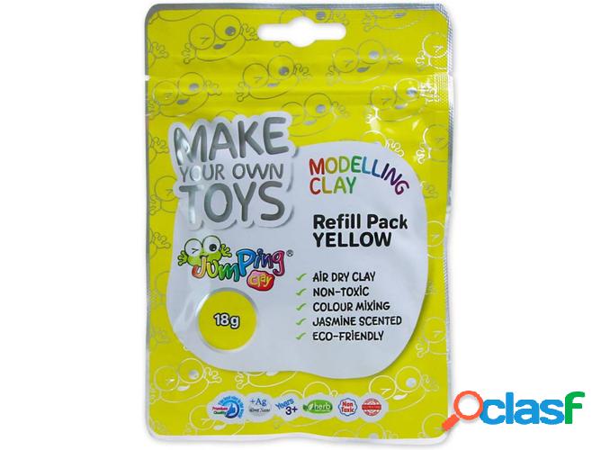 Recarga de Plastilina JUMPINGCLAY Amarillo (18g)