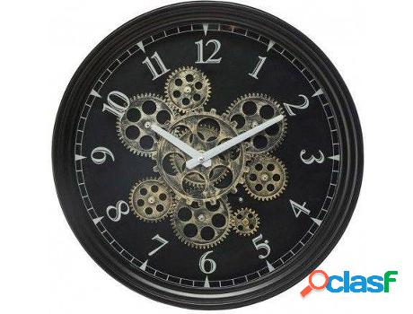 Reloj HOGAR Y MÁS Pared Decorativo Mecanismo (hierro