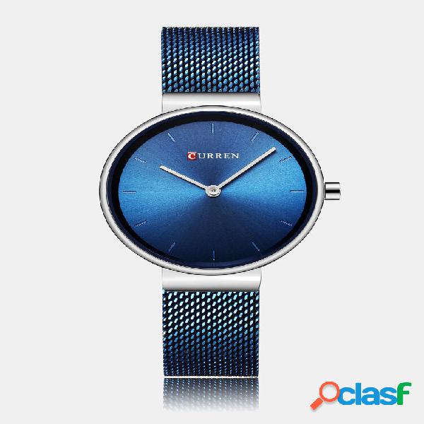 Relojes de cuarzo para mujer de lujo Minimalista Láser Dial
