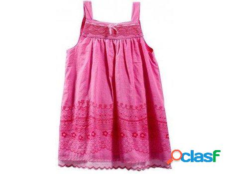 Ropa HOGAR Y MÁS Vestido De Rosa De Algodón Lacito Talla