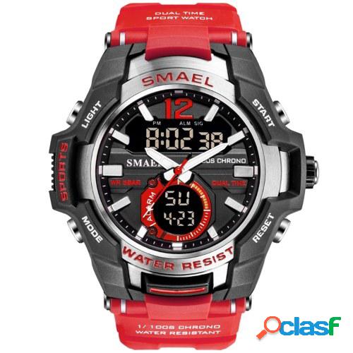 SMAEL 1805 Reloj deportivo multifuncional para hombre Reloj