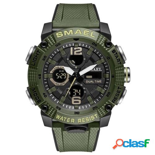 SMAEL 8039 Multifuncional Deporte Hombres Estudiantes Reloj