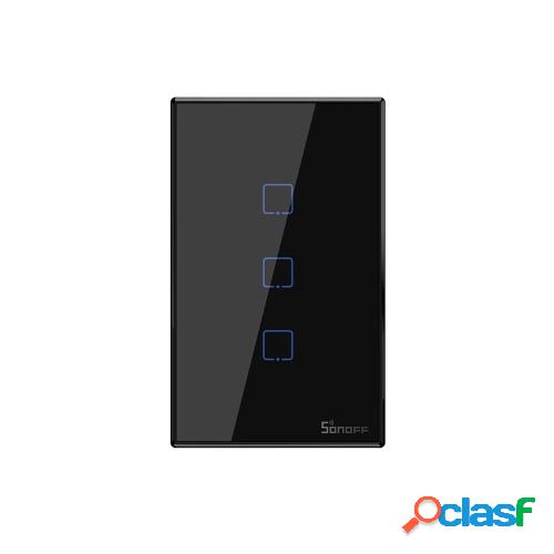 SONOFF T3US3C-TX Interruptor de luz de pared WiFi