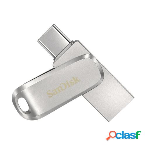 SanDisk SDDDC4 64GB OTG USB3.1 Tipo-C Metal U Disco