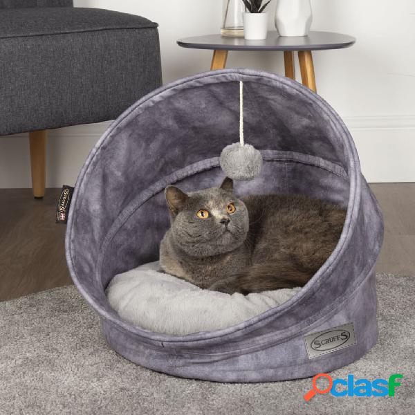 Scruffs & Tramps Cama para gatos Kensington 44x48 cm gris