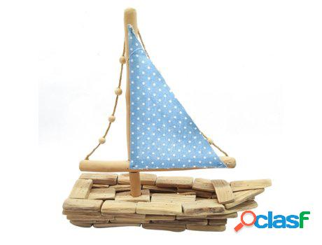 Signes Grimalt - Barco velero Azul de Madera | Modelismo de