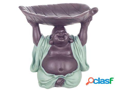 Signes Grimalt - Figura buda con plato Azul de Resina |