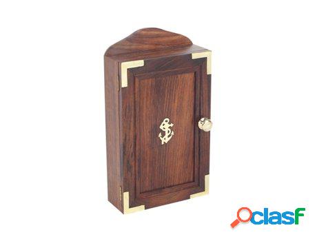 Signes Grimalt - Llavero marinero Marrón de Madera | Figura