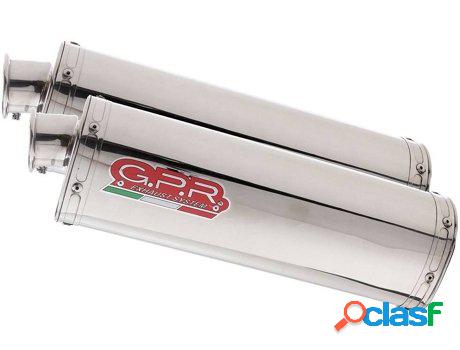 Silenciador GPR EXHAUST SYSTEMS Trioval Dual Slip On