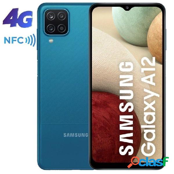 Smartphone samsung galaxy a12 4gb/ 128gb/ 6.5'/ azul