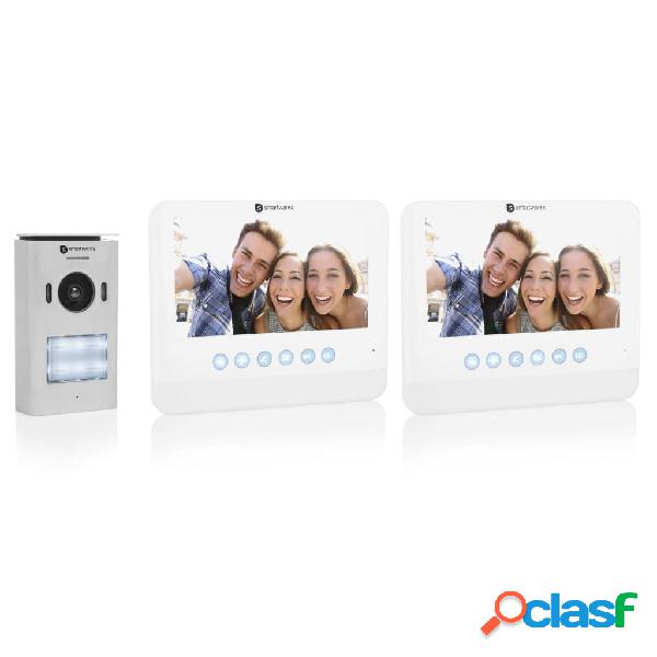 Smartwares Videoportero automático 2 aptos. blanco