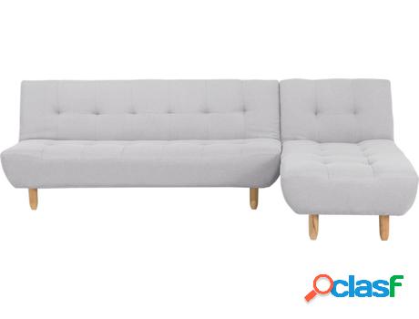 Sofá Rinconera Alsten (Gris - Poliéster -163x257x80 cm)