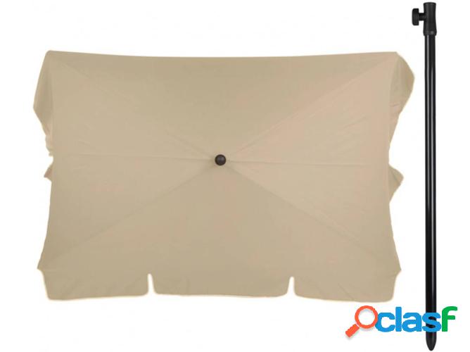 Sombrilla AKTIVE Garden (200x120 cm - Beige)