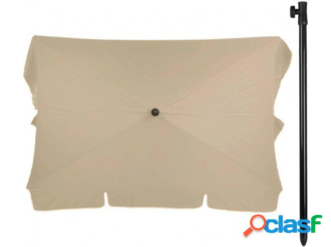 Sombrilla AKTIVE Garden (200x120 cm - Beige)
