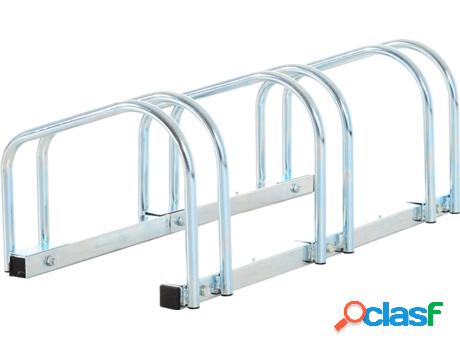Soporte de Estacionamento HOMCOM para 3 Bicicletas