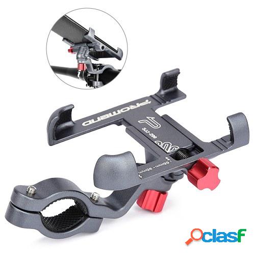 Soporte de teléfono de bicicleta de aleación de aluminio