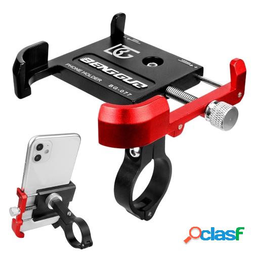 Soporte para teléfono móvil de bicicleta de aleación de