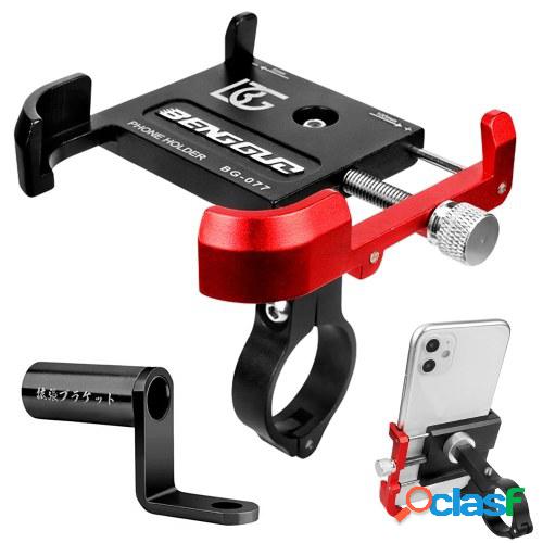 Soporte para teléfono móvil de bicicleta de aleación de