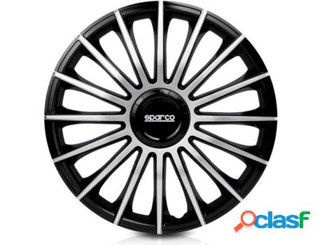 Sparco Tapacubos Torino Cs5 Preto Prateado 15"