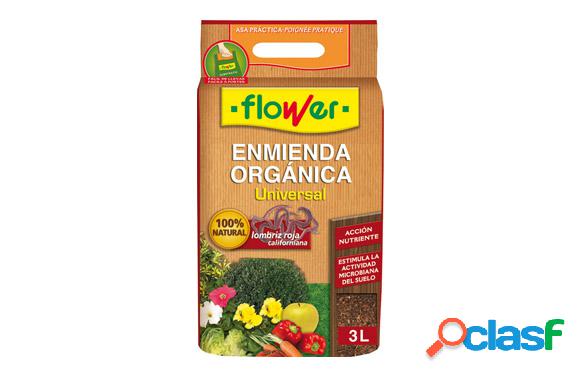 Substrato de humus de lombriz Flower 3L