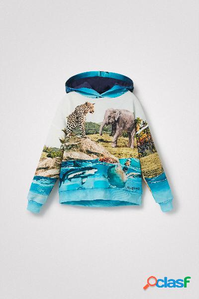 Sudadera animales africanos