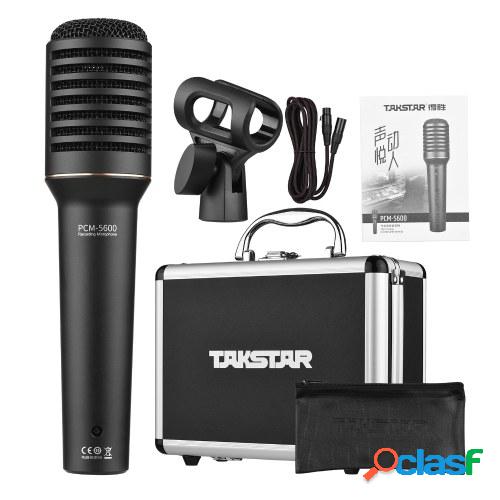 TAKSTAR PCM-5600 micrófono de grabación profesional Kit de