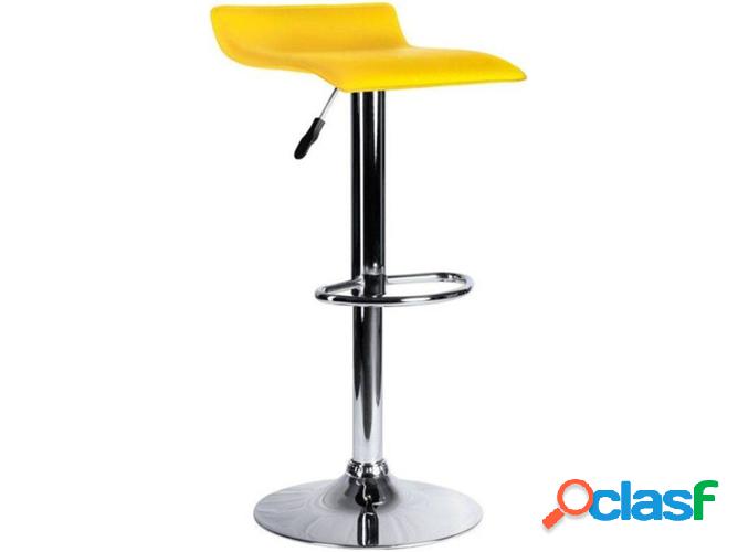 Taburete REGALOS MIGUEL Tim (Amarillo - 40 x 84 / 64 x 39 cm