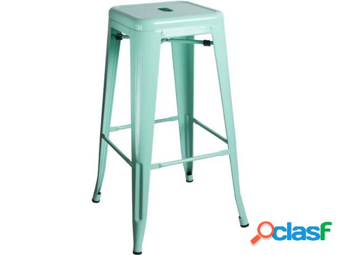 Taburete REGALOS MIGUEL Torix (Verde - 42 x 76 x 42 cm -