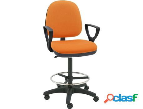 Taburete de Oficina LA SILLA DE CLAUDIA Milano Naranja