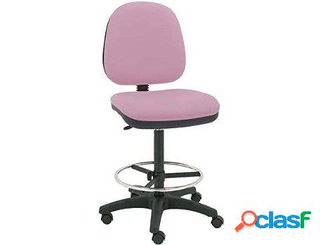 Taburete de Oficina LA SILLA DE CLAUDIA Milano Rosa Palo