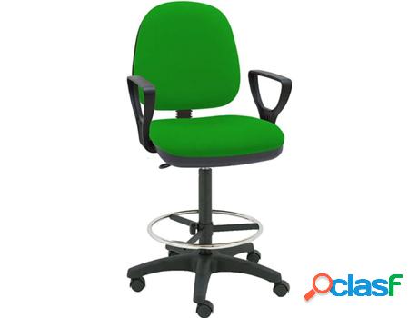 Taburete de Oficina LA SILLA DE CLAUDIA Milano Verde (Brazos