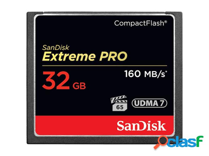Tarjeta de memoria Compact Flash SANDISK Extreme Pro 32 GB