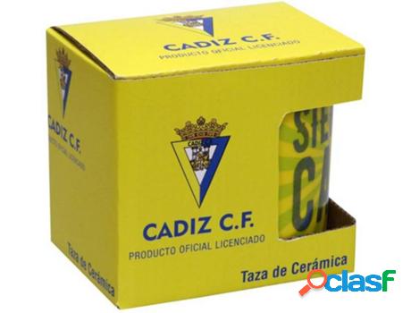 Taza CÁDIZ FC Blanco (300 ml)