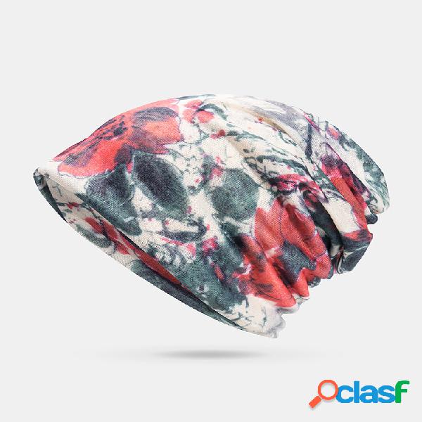 Transpirable Chemo Cap Print Beanie Turban al aire libre Cap